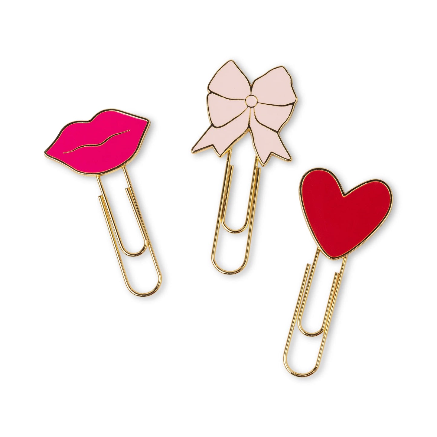 Papierklips (3er Set): Love