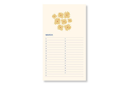 Birthday Calendar