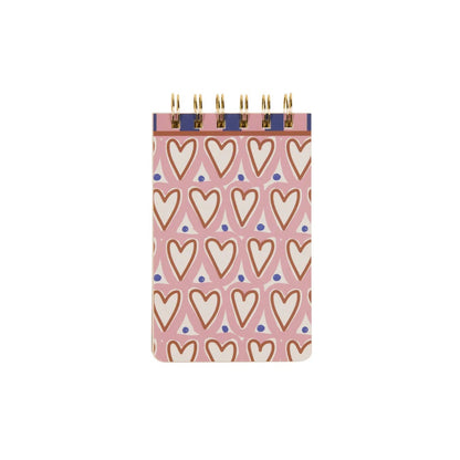 Twin wire Notepad "Herzen"