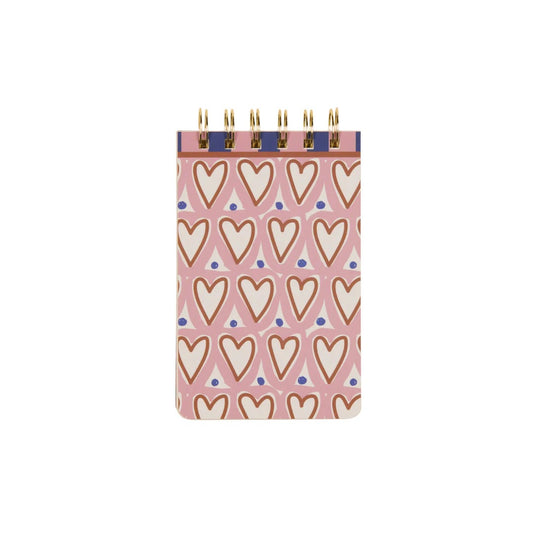 Twin wire Notepad "Herzen"