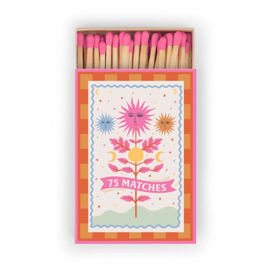 Streichhölzer "Sun" Hot Pink - 75 matches