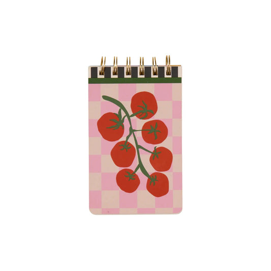 Twin Wire Notepad "Tomato"