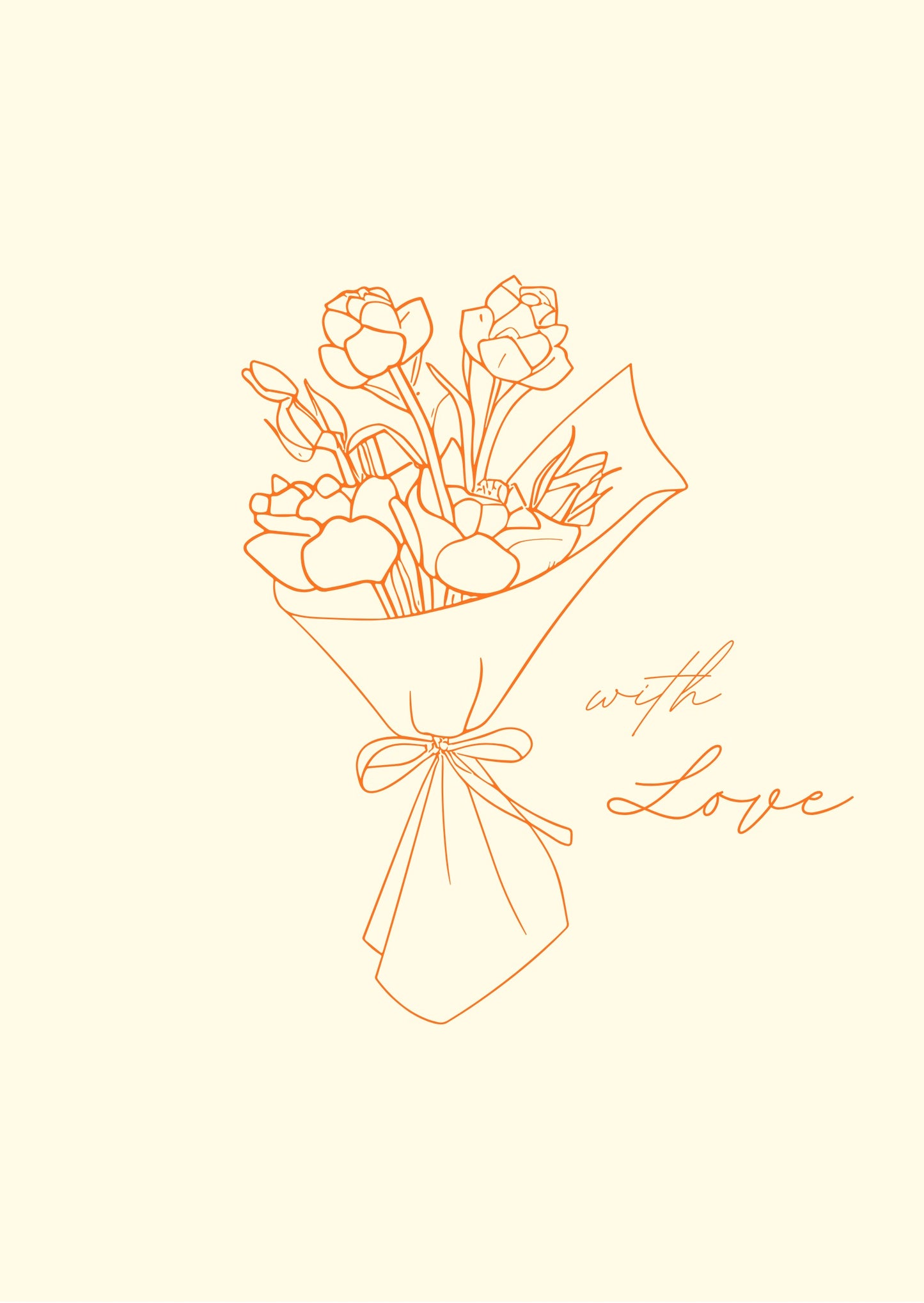 Karte "With Love"
