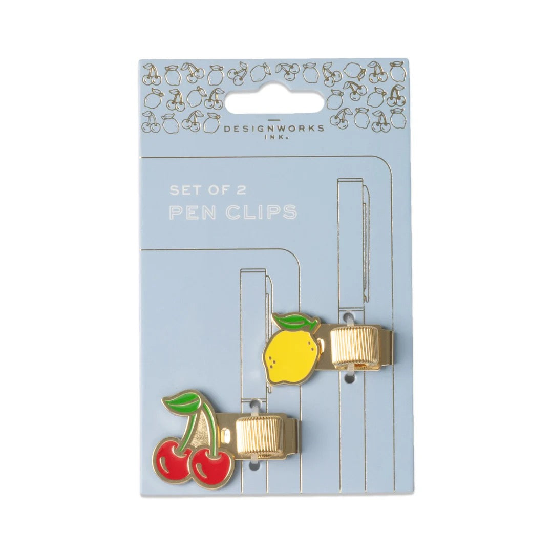 Stifthalter (2er Set): Lemon + Cherry