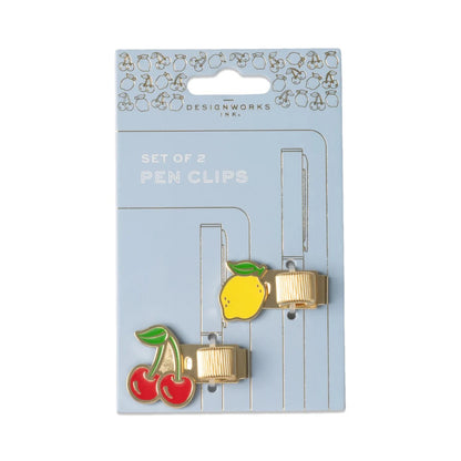 Stifthalter (2er Set): Lemon + Cherry