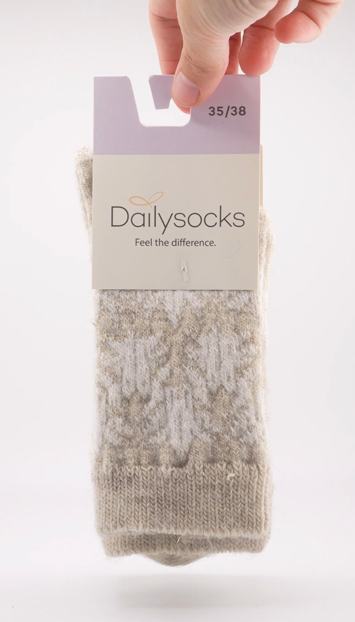 Socken Chrissie Sand