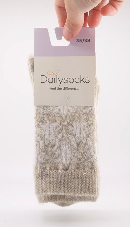 Socken Chrissie Sand