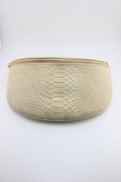 Ledertasche Halbrund