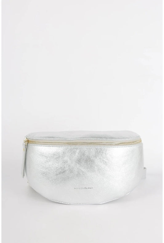Ledertasche Halbrund