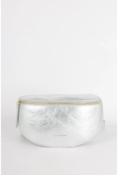 Ledertasche Halbrund