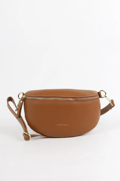 Ledertasche Halbrund