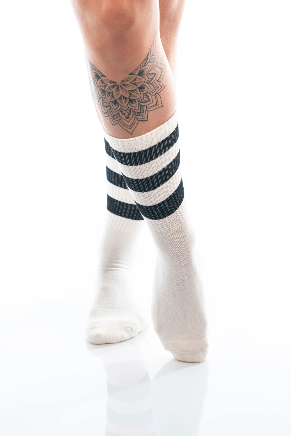 Socken Angelique white/black