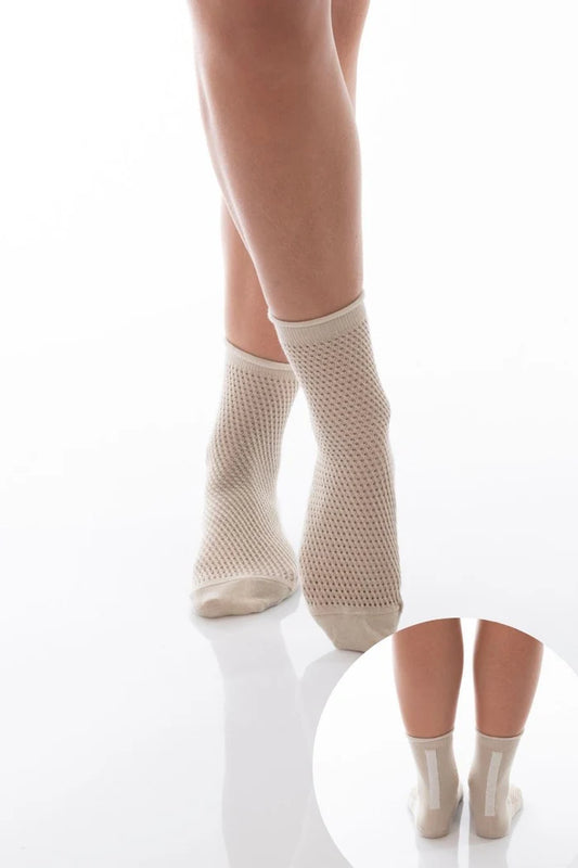 Socken Theresa sand